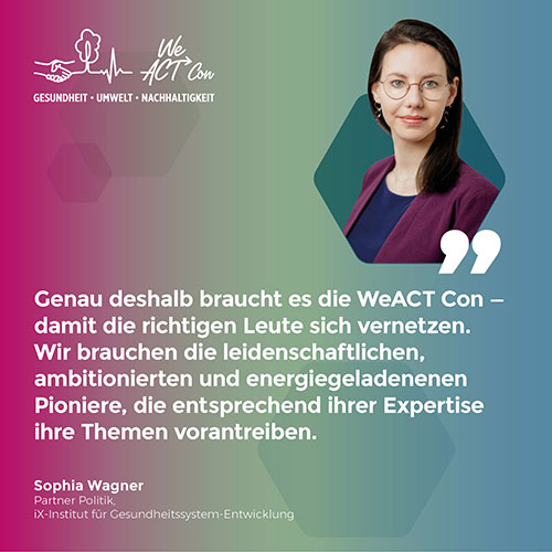 Drei Fragen an Sophia Wagner